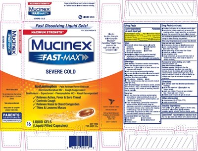 Mucinex Fast-max Severe Cold 16ct (Mucinex Fast Max Severe Cold 16ct)